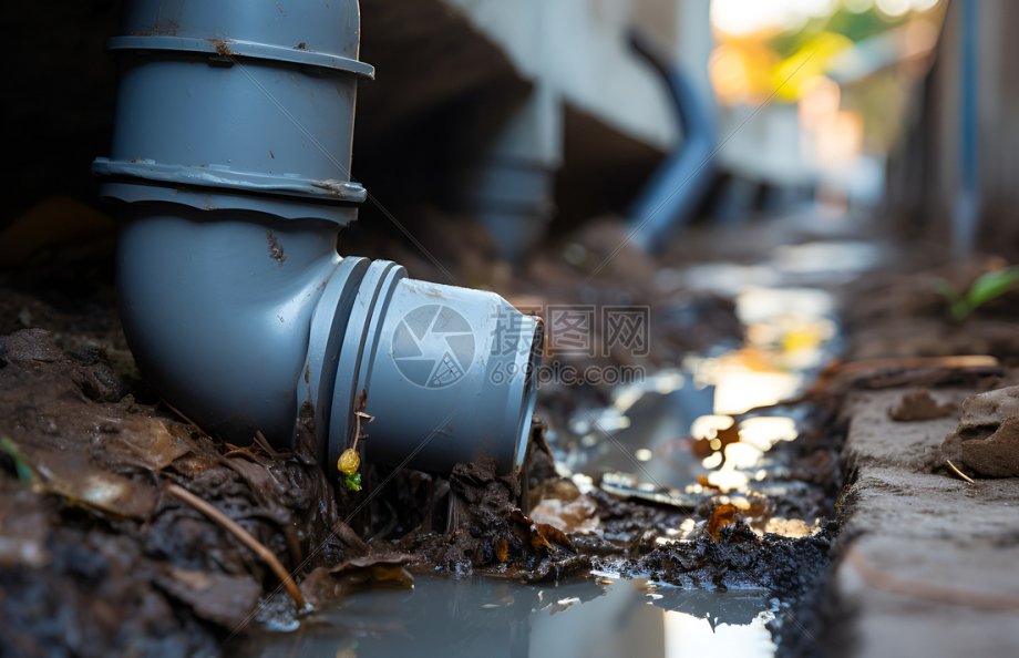 黄石磁湖路排污管反水,一楼业主家一天舀出三十桶污水